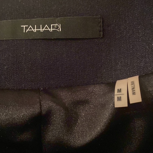 TAHARI Minimalist coat Size Medium Black - Picture 11 of 13